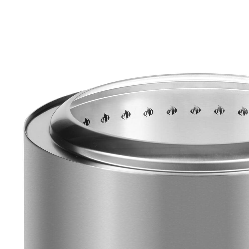 Napoleon Timberwolf 22-Inch Fire Pit Stainless Steel Finish with Built To Last 304 Stainless Steel Material