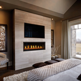 Napoleon Vector Linear 50-Inch Gas Fireplace in Bedroom