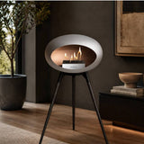 Nickel-Black Bowl Black Legs 800254