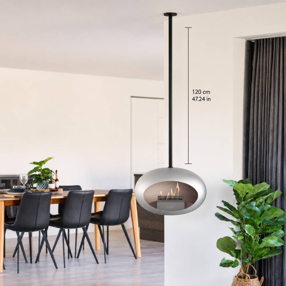 Nickel-Black Pole 120 cm 47.24 in 800235