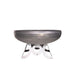 Ohio Flame Liberty Round Steel Fire Pit with Circular Base