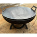 Ohio Flame Steel Fire Pit Lid on fire pit