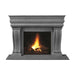 Omega 1106.536 GS Cast Stone Fireplace Mantel Surround in gray