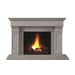 Omega 1110.511 GS Cast Stone Fireplace Mantel Surround in ash color