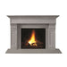 Omega 1111.511 GS Cast Stone Fireplace Mantel Surround in Ash