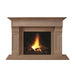 Omega 1111.511 GS Cast Stone Fireplace Mantel Surround in Chocolate