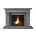 Omega 1111.511 GS Cast Stone Fireplace Mantel Surround in Gray