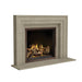 Omega 4113.8 GS Picture Frame Cast Stone Fireplace Mantel Surround in limestone