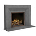 Omega 4143.12 GS Picture Frame Cast Stone Fireplace Mantel Surround in Grey