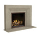 Omega 4143.12 GS Picture Frame Cast Stone Fireplace Mantel Surround in Limestone