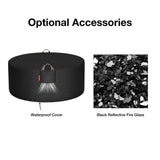 Optional Accessories for Coffee Table and Custom Height Gas Fire Pits
