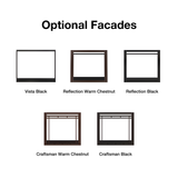 Optional Facades for Superior Direct Vent Gas Fireplaces