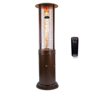 Paragon Outdoor Helios Round Propane Patio Heater in Bronze