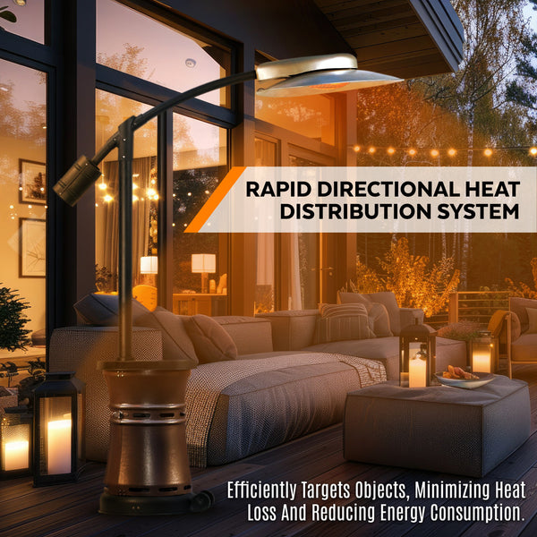 Paragon Outdoor ARC Propane Patio Heater Heating System