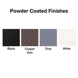 top fires powder coated finishes