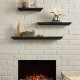 Sadie 660 3PK Black Fireplace