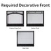 Simplifire Inception Decorative Front Options