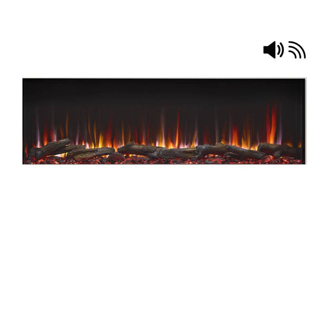 Simplifire Triton 3-Sided Built-in Smart Electric Fireplace