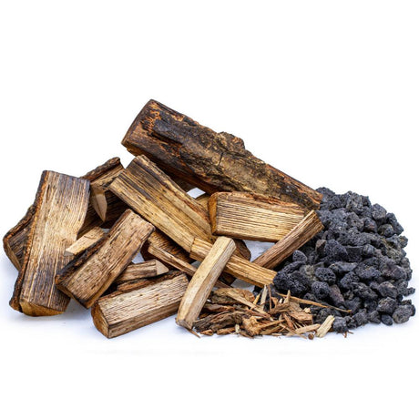 SotaFlame Premium Real Wood Log Set for Linear Electric Fireplaces