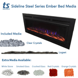 Touchstone Sideline Steel ember bed color options