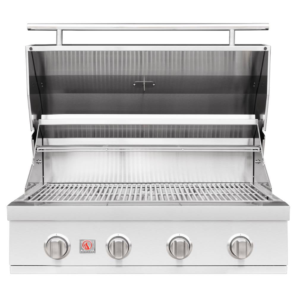 Summerset Sizzler 32 with Cover Lifted