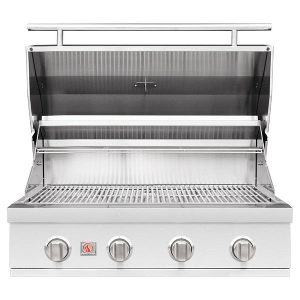Summerset Sizzler 32 with Cover Lifted