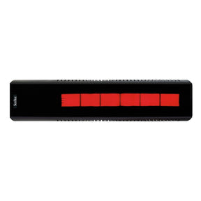 SunStar Glass Fixed Ceiling Mounted 2-Stage Infrared Gas Heater