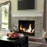 Superior DRC6300 Series Contemporary Direct Vent Gas Fireplace in Living Room