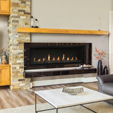 Superior DRL4000 Series Linear Direct Vent Gas Fireplace with Surround