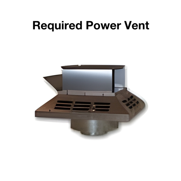 Superior Power Vent Kit for DRT6300 Series - installation view