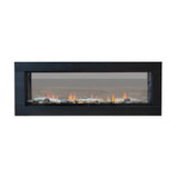 Sustainable Hearth Optic 50-Inch Linear See-Through Electric Fireplace