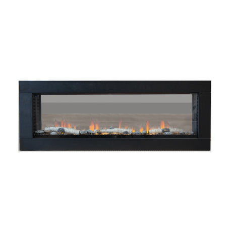 Sustainable Hearth Optic 50-Inch Linear See-Through Electric Fireplace