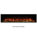 EcoSmart Fire Switch Linear 68-Inch Built-In Electric Fireplace