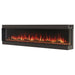 EcoSmart Fire Switch 96-Inch Linear  Electric Fireplace Specs for right corner installation