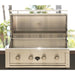 top fires diamond series 36-inch 4-burner natural gas grill with hood open