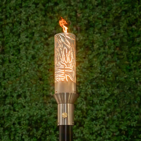 Top Fires 14 Tropical Stainless Steel Gas Torch