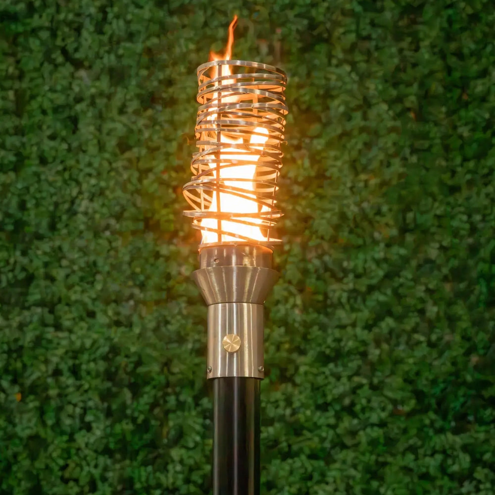 Top Fires Cyclone Stainless Steel Gas Torch