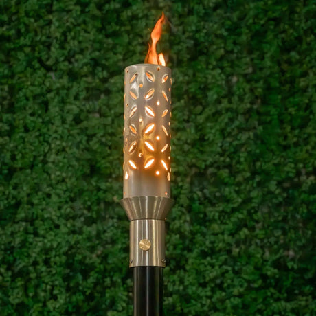 Top Fires Diamond Plate Stainless Steel Gas Torch