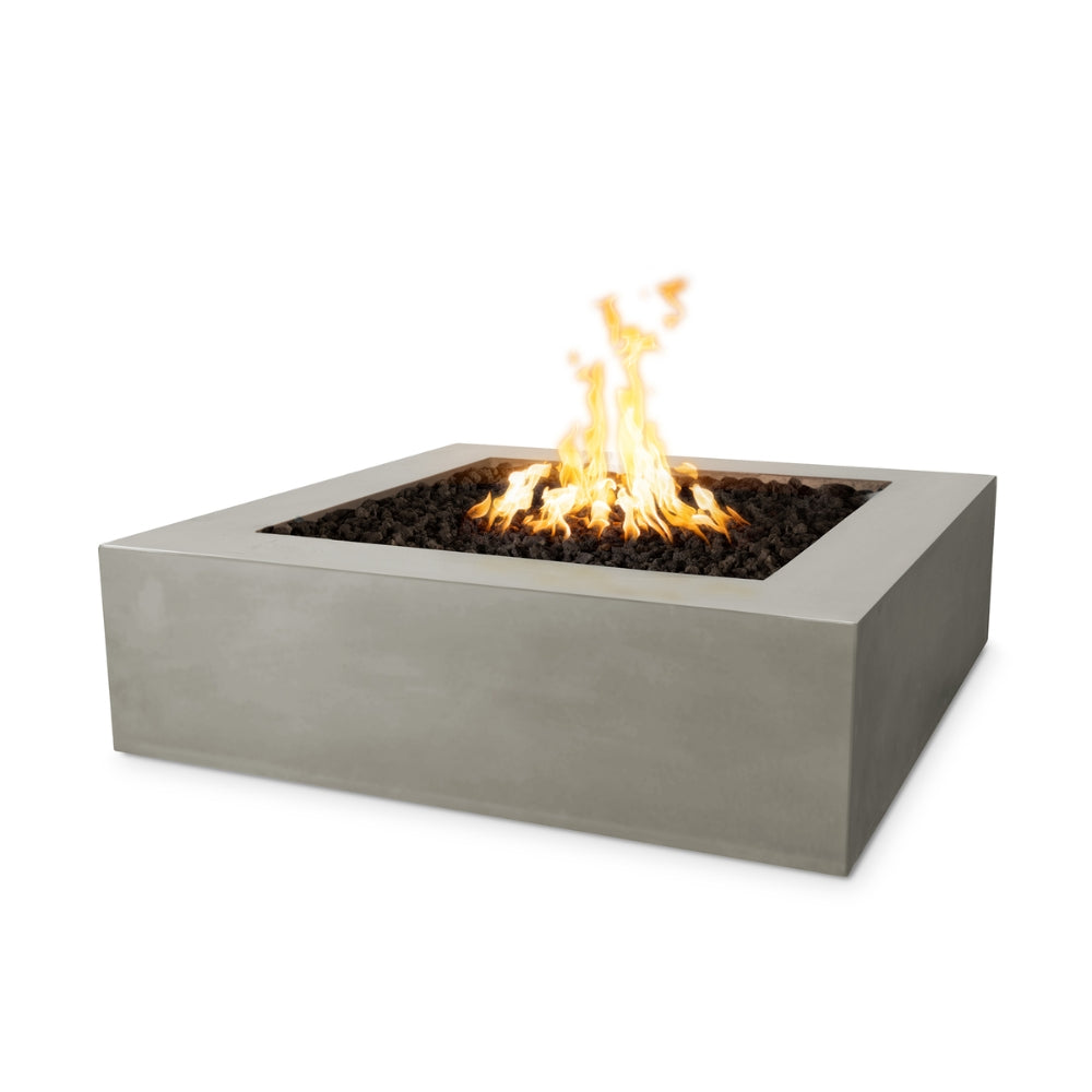 Top Fires Quad GFRC Gas Fire Pit - Match Lit Ash