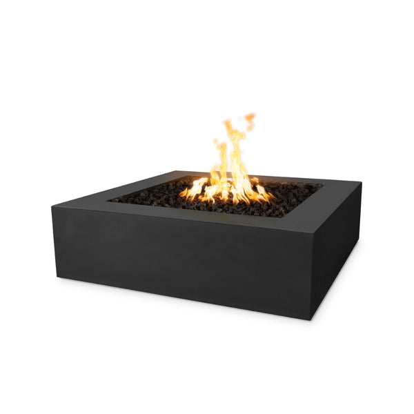 Top Fires Quad GFRC Gas Fire Pit - Match Lit Black