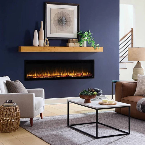 Touchstone Sideline Elite Pro 72 Electric Fireplace in Living Room