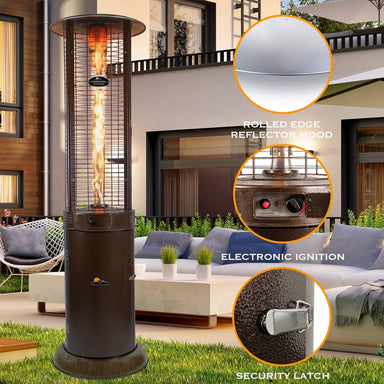 Paragon Outdoor Round Propane Patio Heater Features