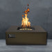 Warming Trends AON S48 Square Fire Table in Bronze with gray background