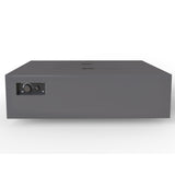 warming trends aon charcoal square fire table side view