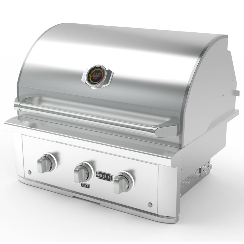 Wildfire Ranch PRO 30-Inch in Stainless Steel Angled