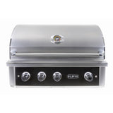 Wildfire Ranch PRO 36-Inch 3-Burner Built-In Gas Grill in Black Stainless Steel