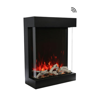 Amantii TRU-VIEW Cube XL 29-Inch 3-Sided Smart Electric Fireplace (2939-TRU-VIEW-XL)