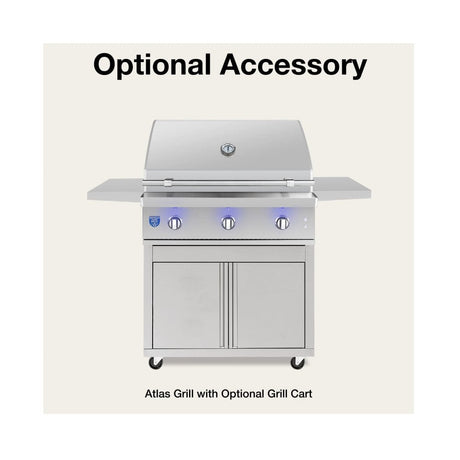 American Made Grills Atlas Gas Grill with Optional Cart