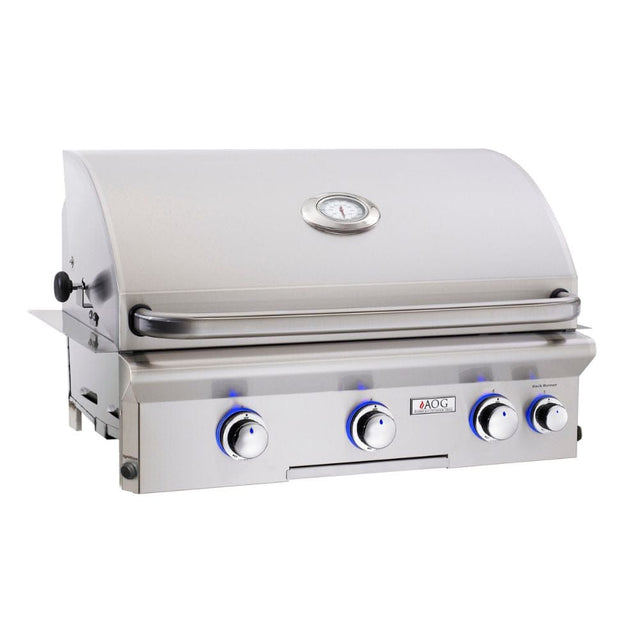 American Outdoor Grill L-Series 30-Inch Built-In Gas Grill with Backburner and Rotisserie Kit