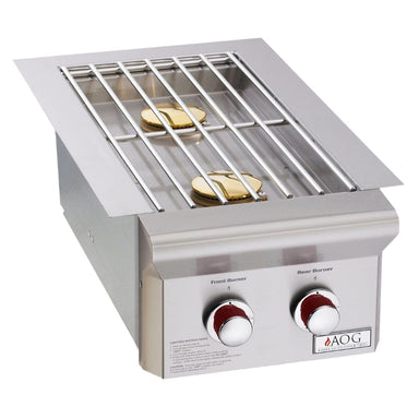 American Outdoor Grill T-Series Double Side 15-Inch Built-In Stainless Steel Gas Burner